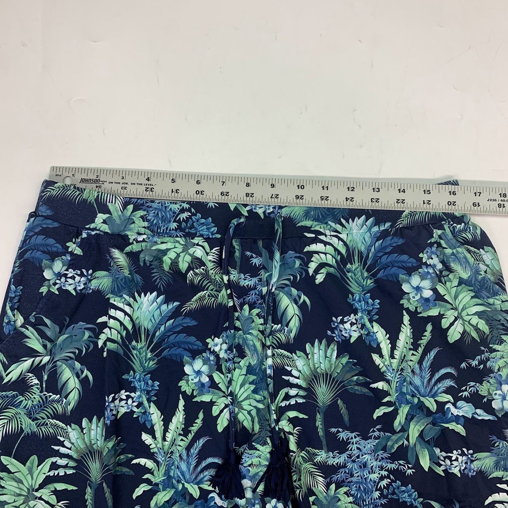Tommy Bahama Men's Tropical Palm Leaf Print Drawstring Shorts Size 32 - Picture 13 of 16